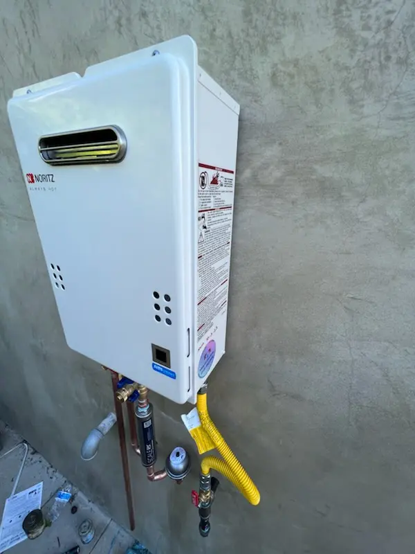 Tankless water heater installation for Murraysville homes